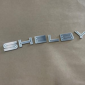 2007-2014 Ford Mustang Shelby GT500 Decklid Shelby Trunk Letters Emblems