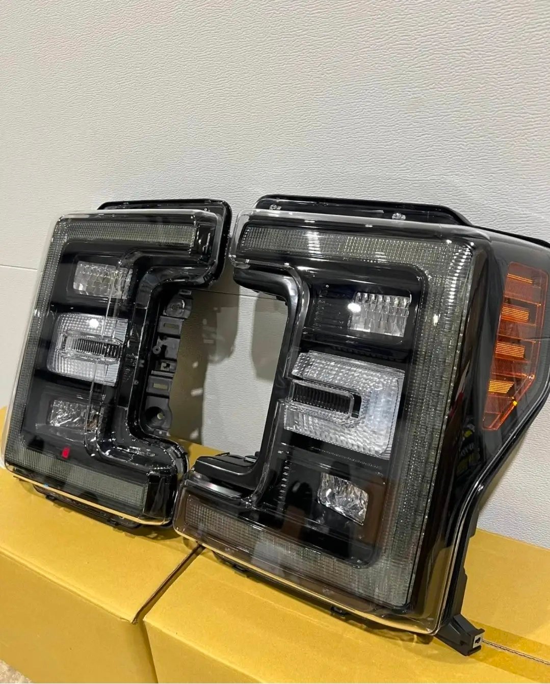 2017 2018 2019 Ford F250 F350 F450 OEM black LED Style Headlights Plug and play - Image 6